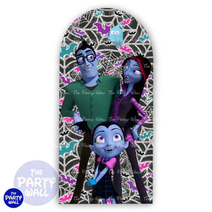 Vampirina - Funda para mampara de punta redonda o rectangular Mampara de punta redonda