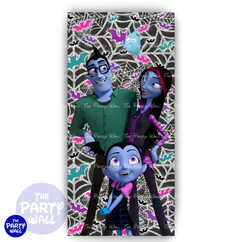 Vampirina - Funda para mampara de punta redonda o rectangular Mampara de punta redonda