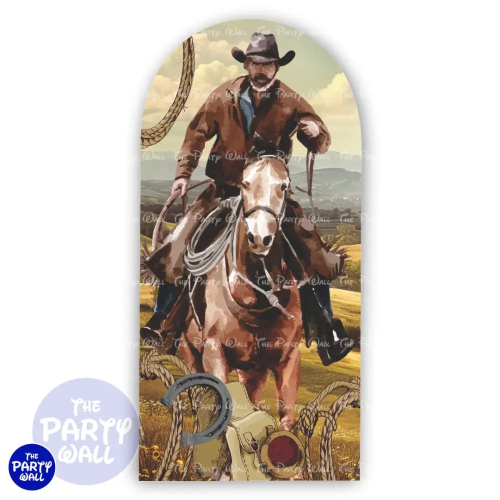 Vaquero - Funda para mampara de punta redonda o rectangular Mampara de punta redonda