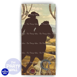 Vaquero - Funda para mampara de punta redonda o rectangular Mampara de punta redonda