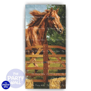 Vaquero - Funda para mampara de punta redonda o rectangular Mampara de punta redonda