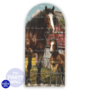 Vaquero - Funda para mampara de punta redonda o rectangular Mampara de punta redonda