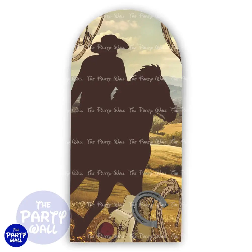 Vaquero - Funda para mampara de punta redonda o rectangular Mampara de punta redonda