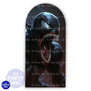 Venom - Funda para mampara de punta redonda o rectangular Mampara de punta redonda