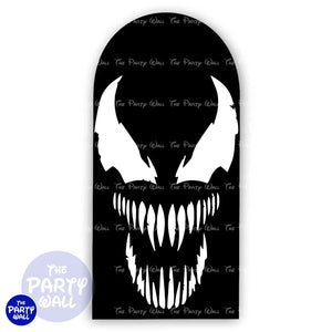 Venom - Funda para mampara de punta redonda o rectangular Mampara de punta redonda