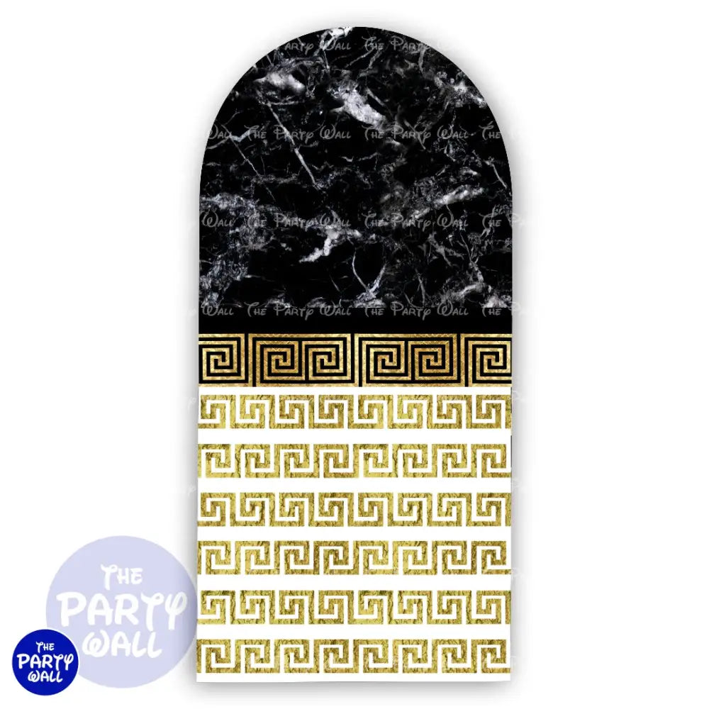 Versace - Funda para mampara de punta redonda o rectangular Mampara de punta redonda