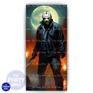 Viernes 13 - Funda para mampara de punta redonda o rectangular Mampara de punta redonda