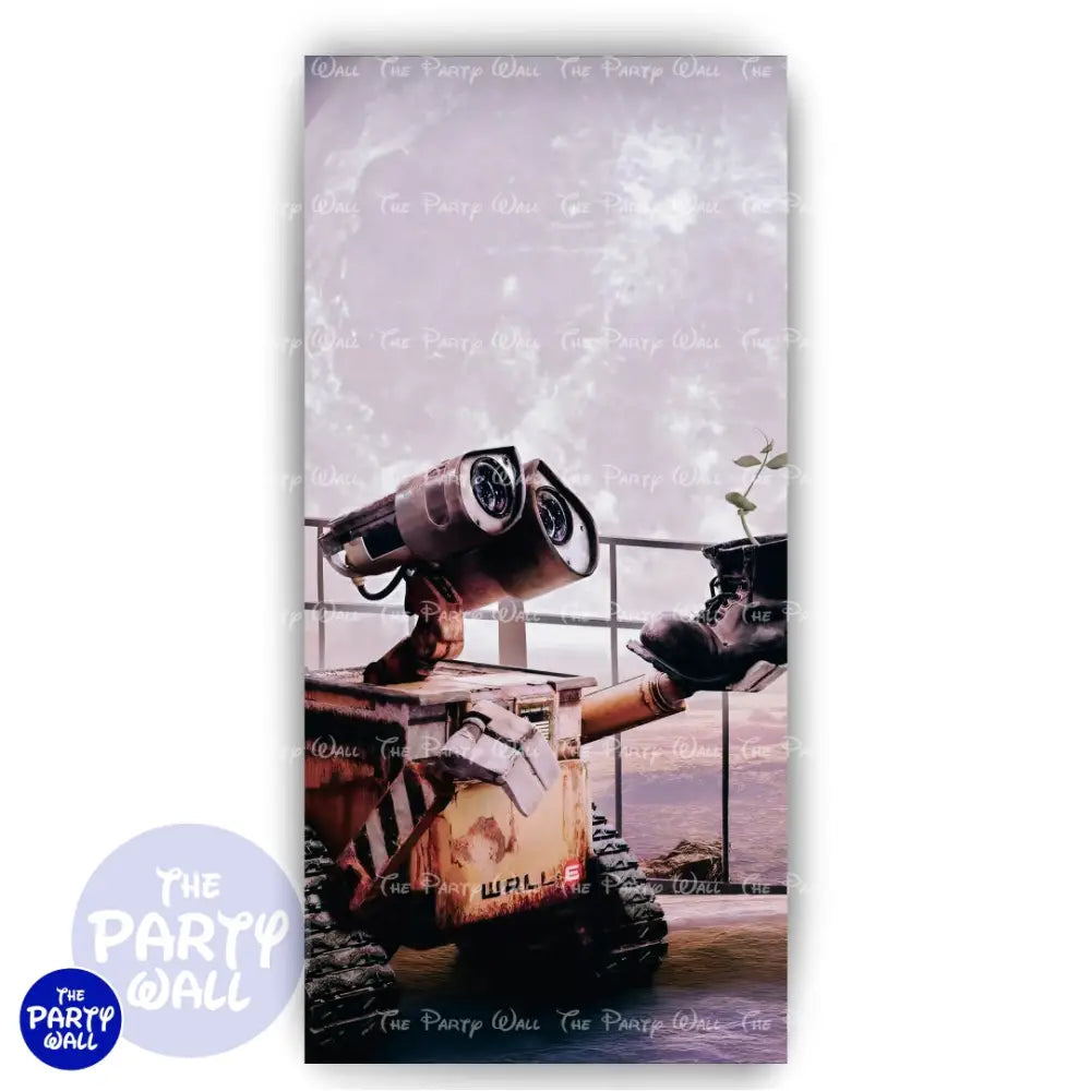 WallE y Eva - Funda para mampara de punta redonda o rectangular Mampara de punta redonda