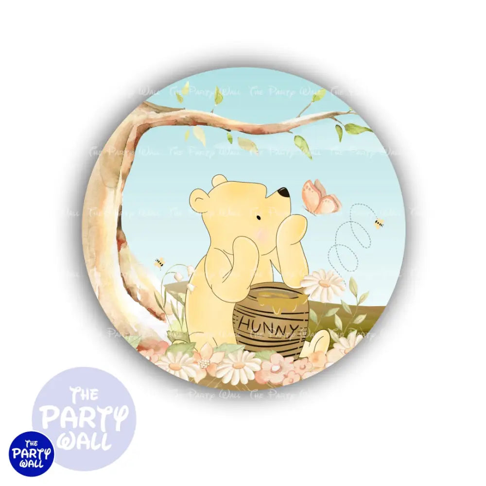 Winnie Pooh - Funda para mampara circular Circular