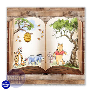 Winnie Pooh - Funda para mampara cuadrada o rectangular Cuadrado o Rectangular