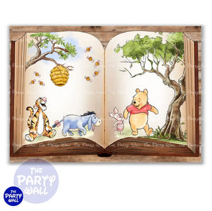 Winnie Pooh - Funda para mampara cuadrada o rectangular Cuadrado o Rectangular