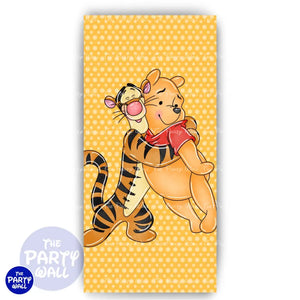 Winnie Pooh - Funda para mampara de punta redonda o rectangular Mampara de punta redonda