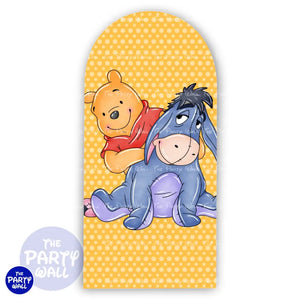 Winnie Pooh - Funda para mampara de punta redonda o rectangular Mampara de punta redonda