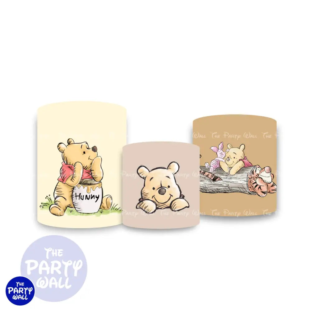 Winnie Pooh - Fundas para cilindros Cilindros