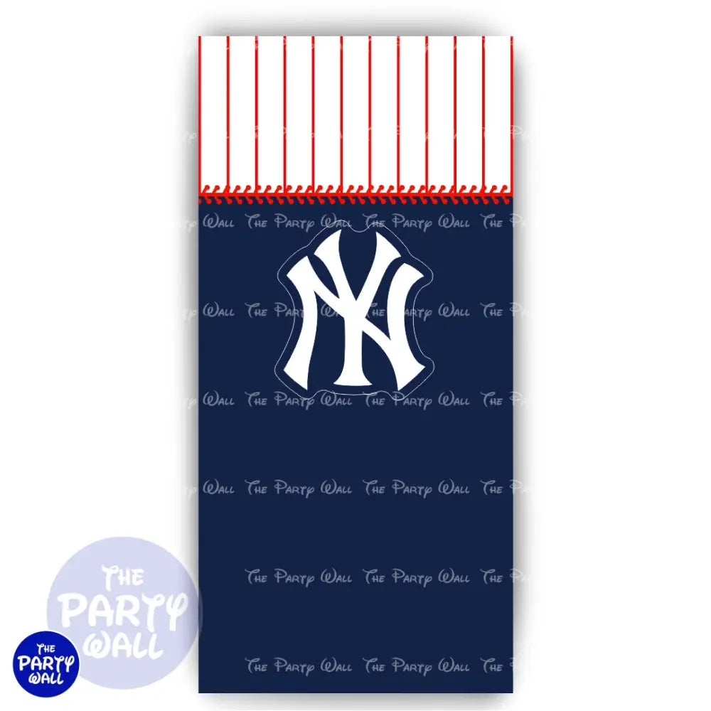 Yankees - Funda para mampara de punta redonda o rectangular Mampara de punta redonda