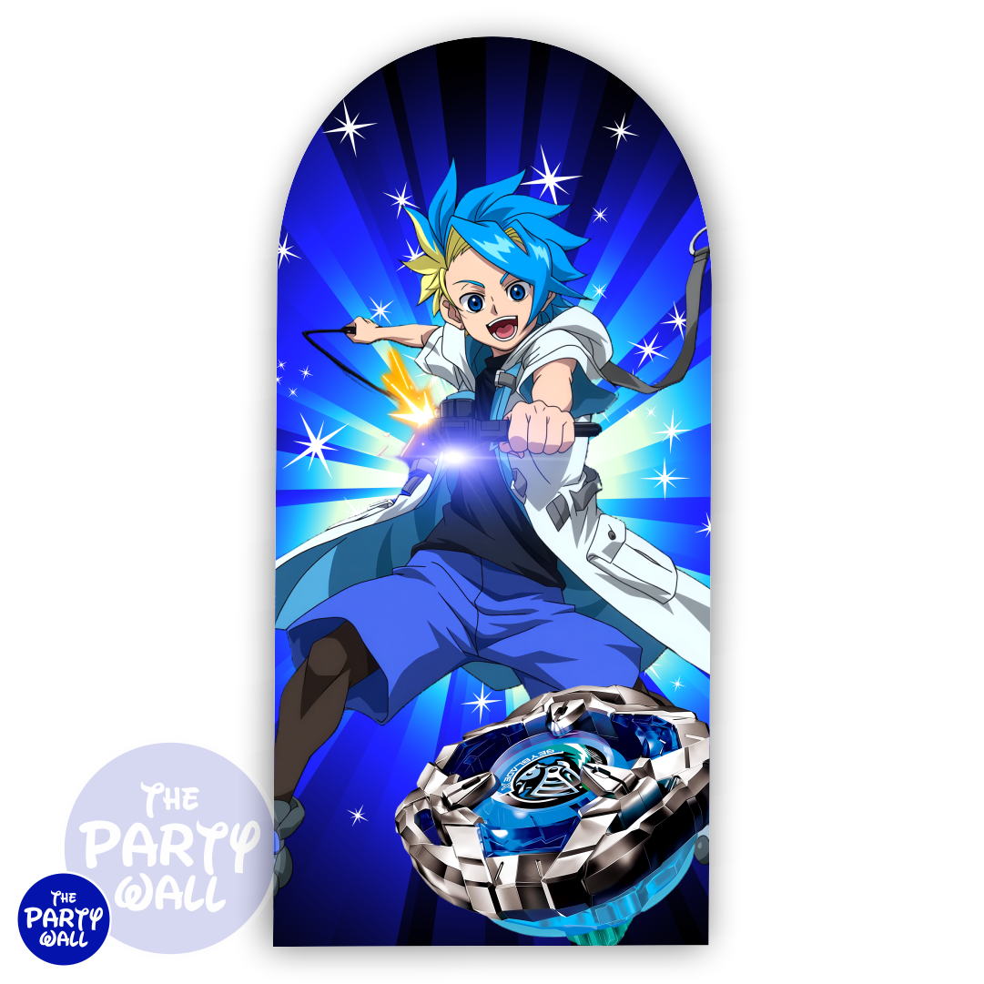 Beyblade X - Funda para mampara de punta redonda o rectangular