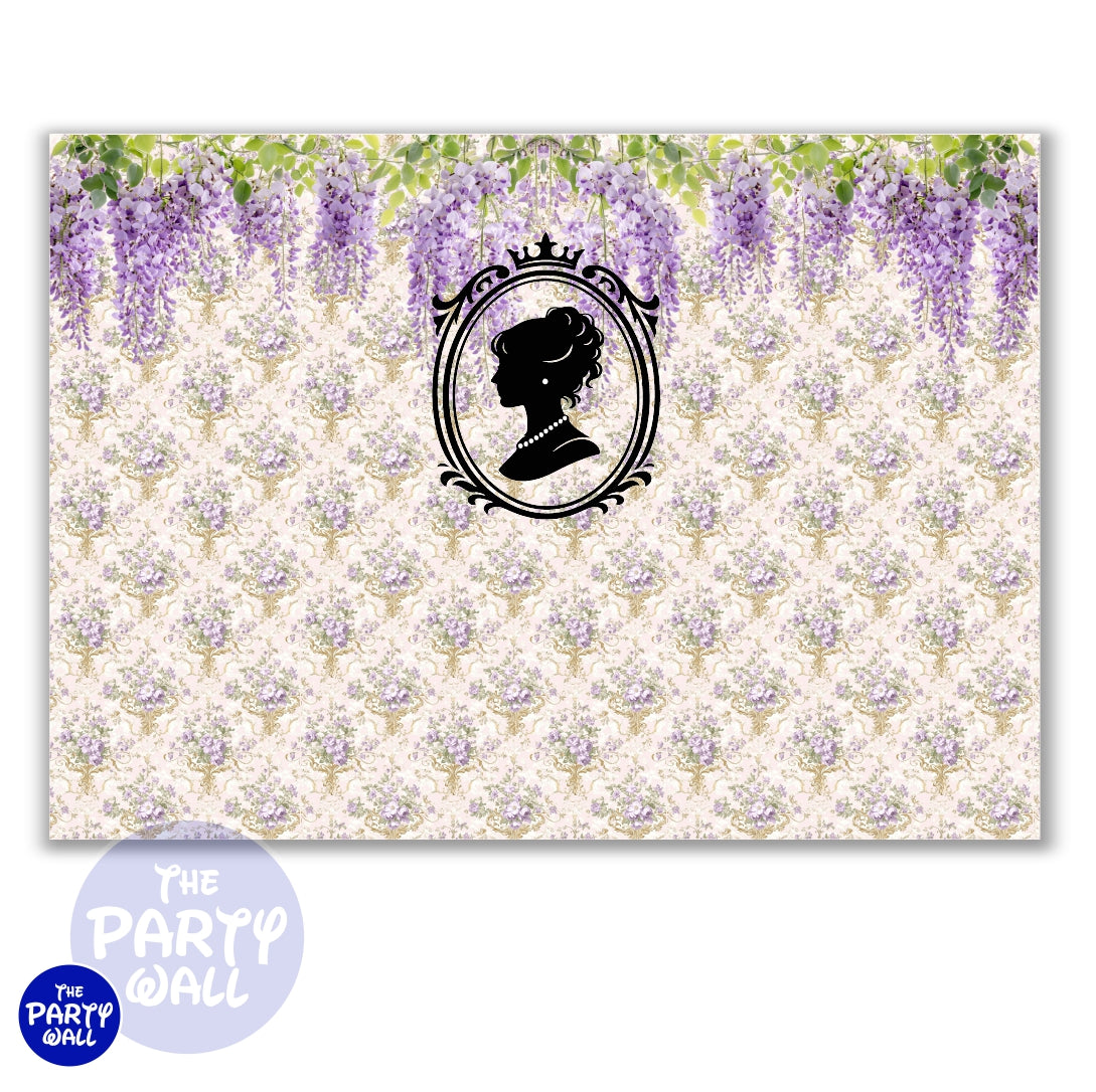 Bridgerton - Funda para mampara cuadrada o rectangular