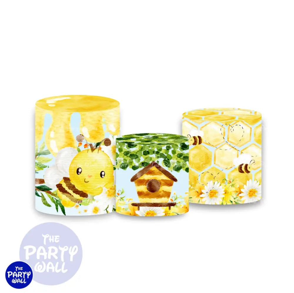 Abejas Cute - Fundas para cilindros Cilindros