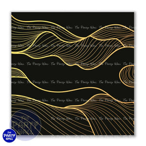 Aesthetic Gold - Funda para mampara cuadrada o rectangular Cuadrado o Rectangular