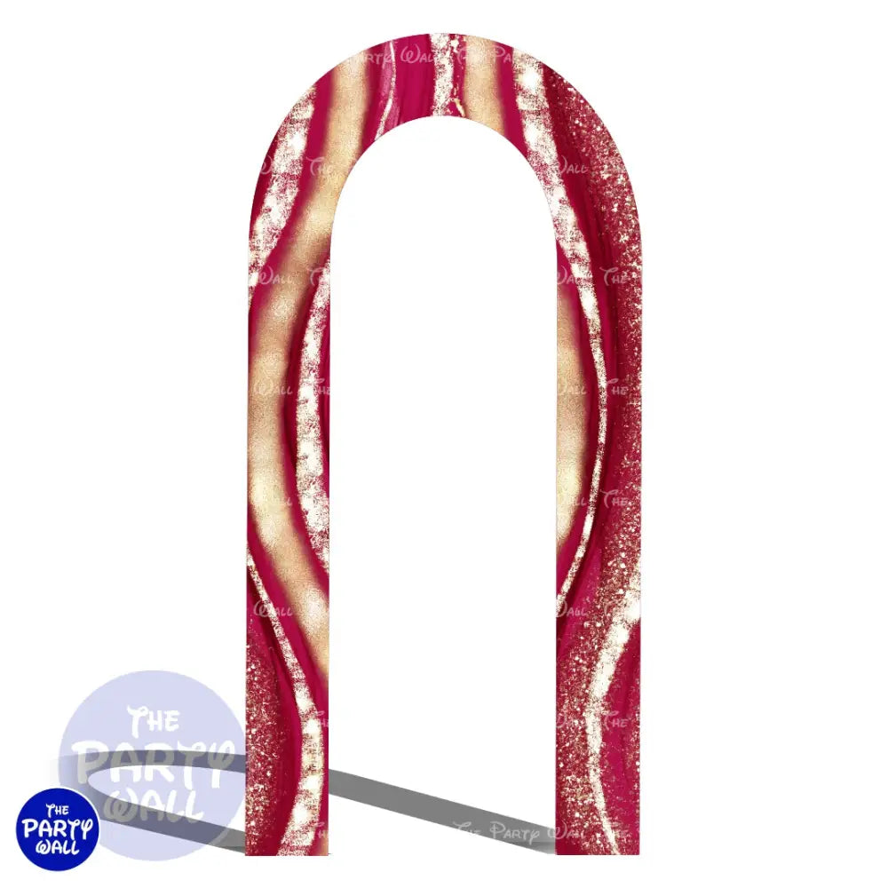 Aesthetic Gold - Funda para mampara tipo arco Arco