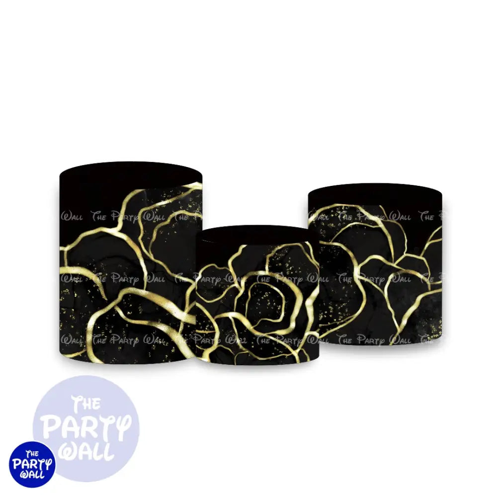 Aesthetic Gold - Fundas para cilindros Cilindros