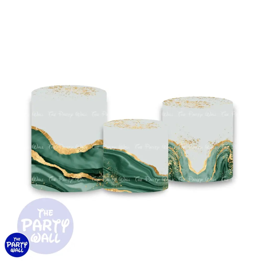 Aesthetic Gold - Fundas para cilindros Cilindros