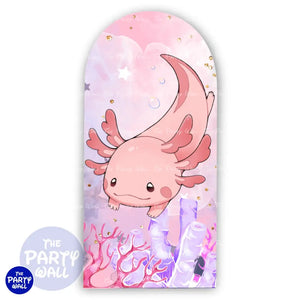 Ajolote - Funda para mampara de punta redonda o rectangular Mampara de punta redonda