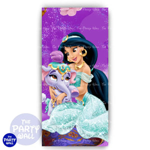 Aladdín - Funda para mampara de punta redonda o rectangular Mampara de punta redonda