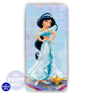 Aladdín - Funda para mampara de punta redonda o rectangular Mampara de punta redonda