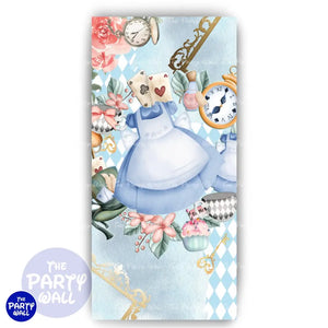 Alicia en el País de las Maravillas - Funda para mampara de punta redonda o rectangular Mampara de punta redonda