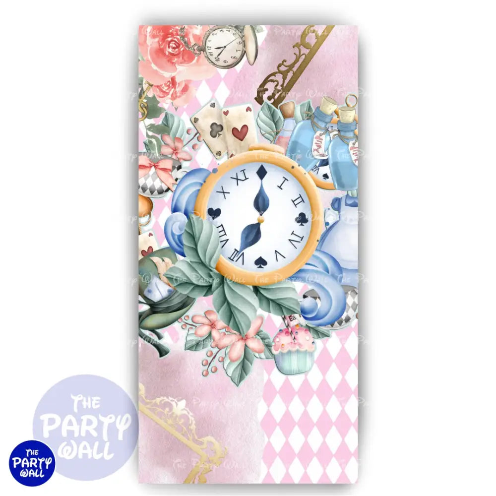 Alicia en el País de las Maravillas - Funda para mampara de punta redonda o rectangular Mampara de punta redonda