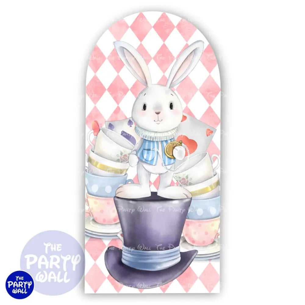 Alicia en el País de las Maravillas - Funda para mampara de punta redonda o rectangular Mampara de punta redonda