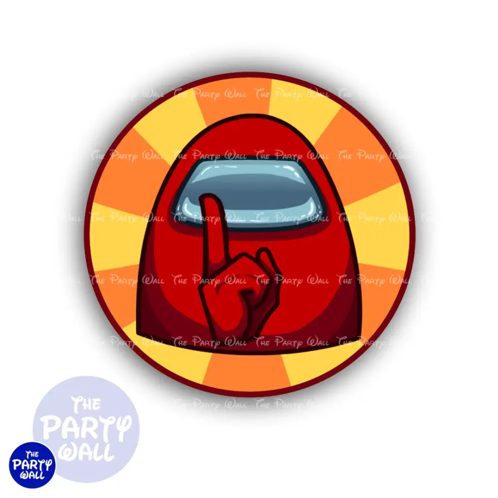 Among Us - Funda para mampara circular Circular