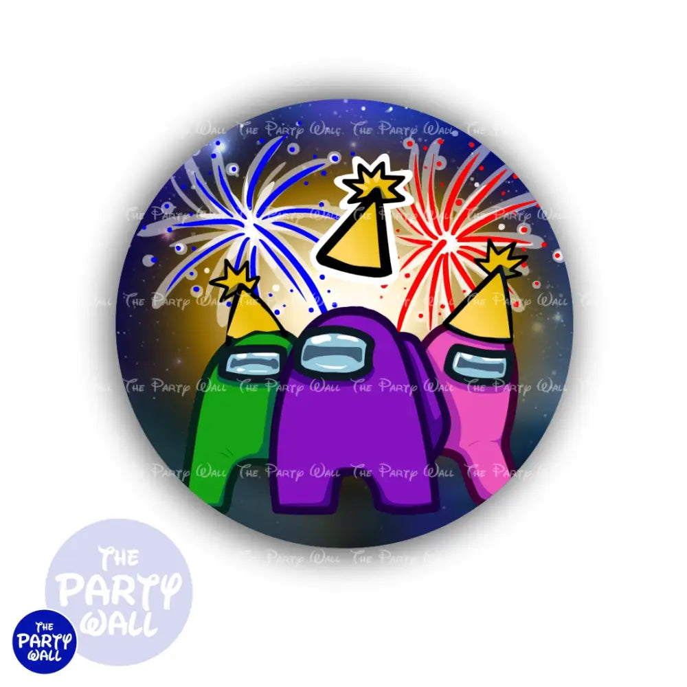 Among Us - Funda para mampara circular Circular