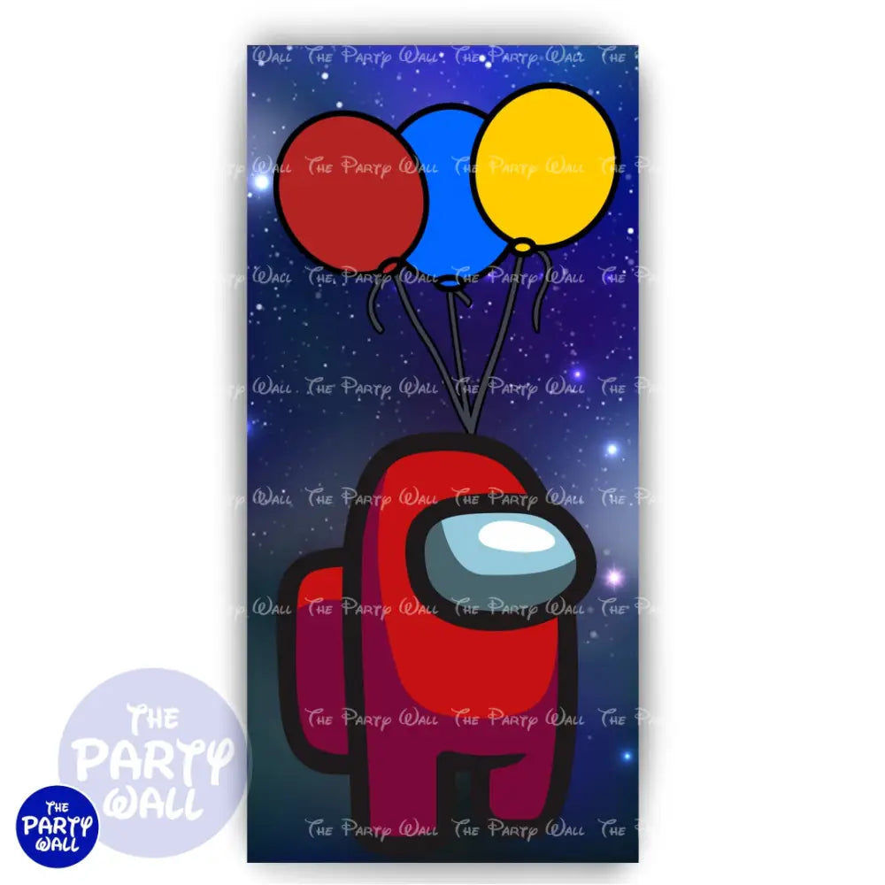 Among Us - Funda para mampara de punta redonda o rectangular Mampara de punta redonda