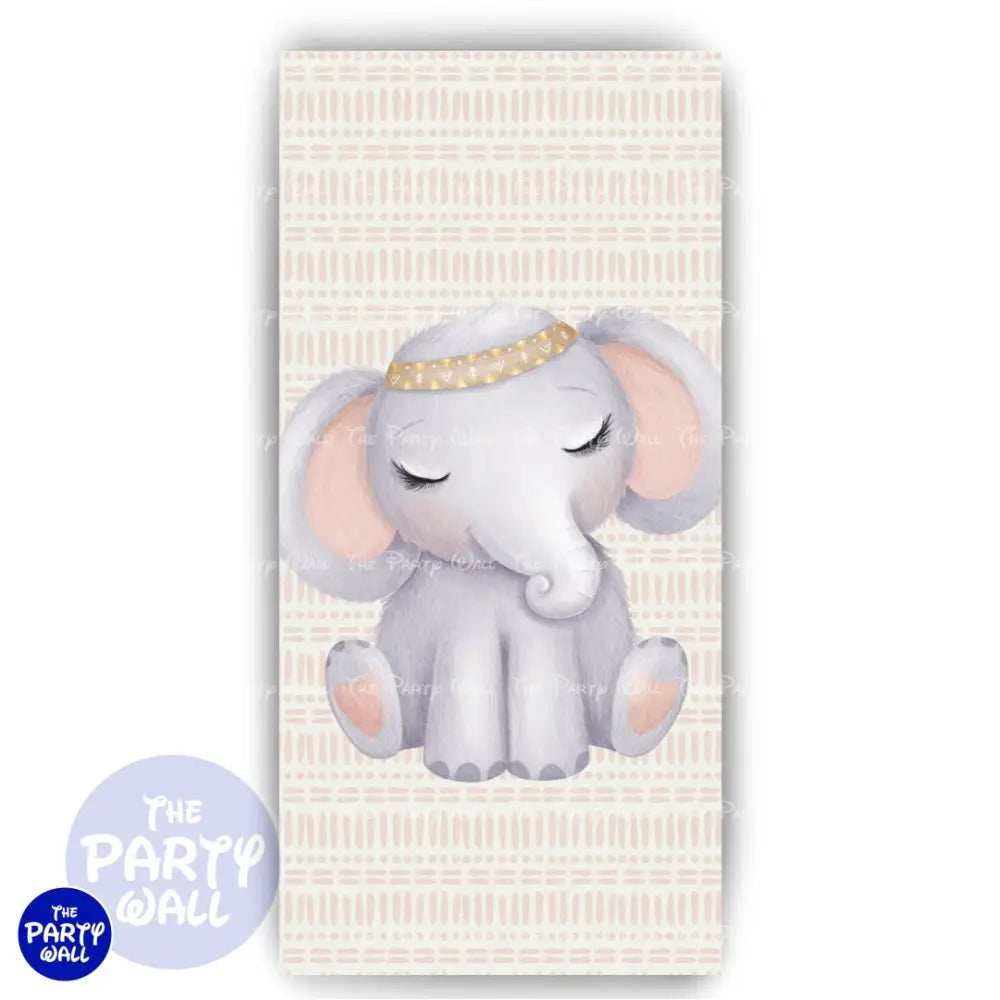 Animalitos Boho - Funda para mampara de punta redonda o rectangular Mampara de punta redonda