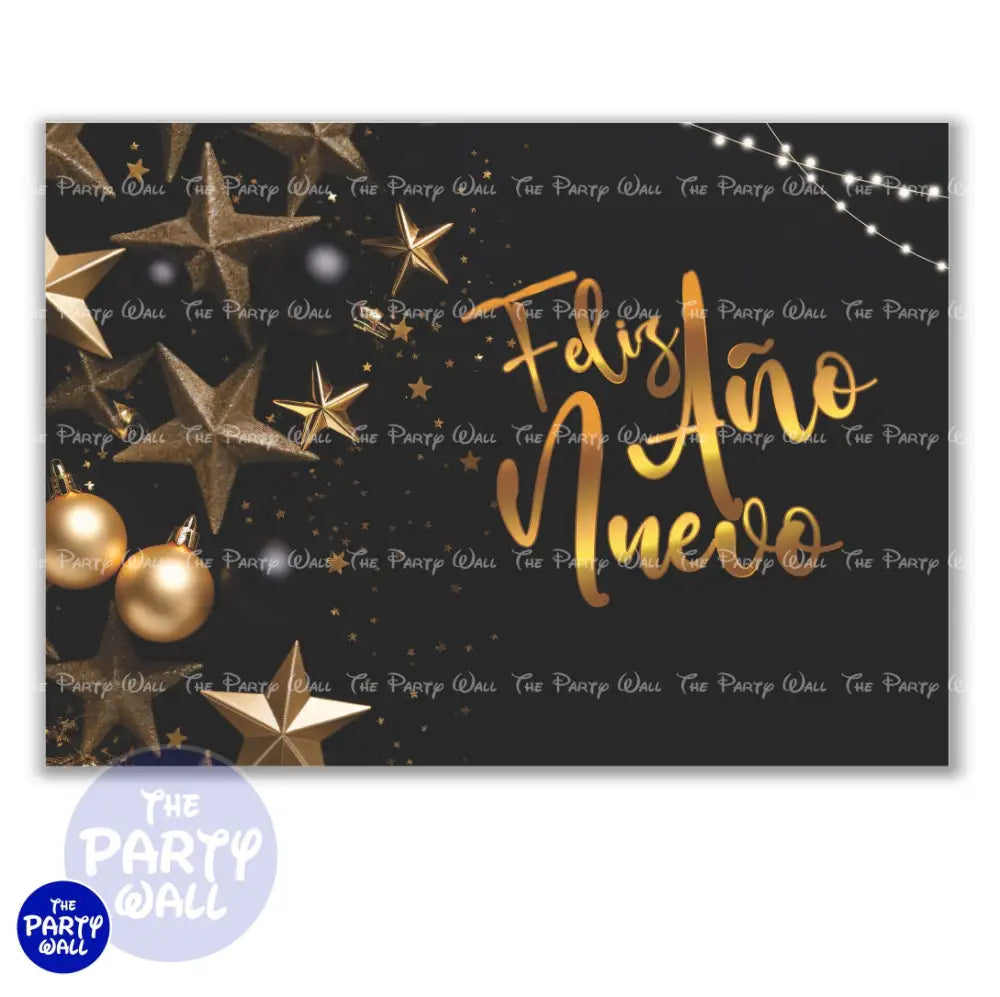 Año Nuevo - Funda para mampara cuadrada o rectangular Cuadrado o Rectangular