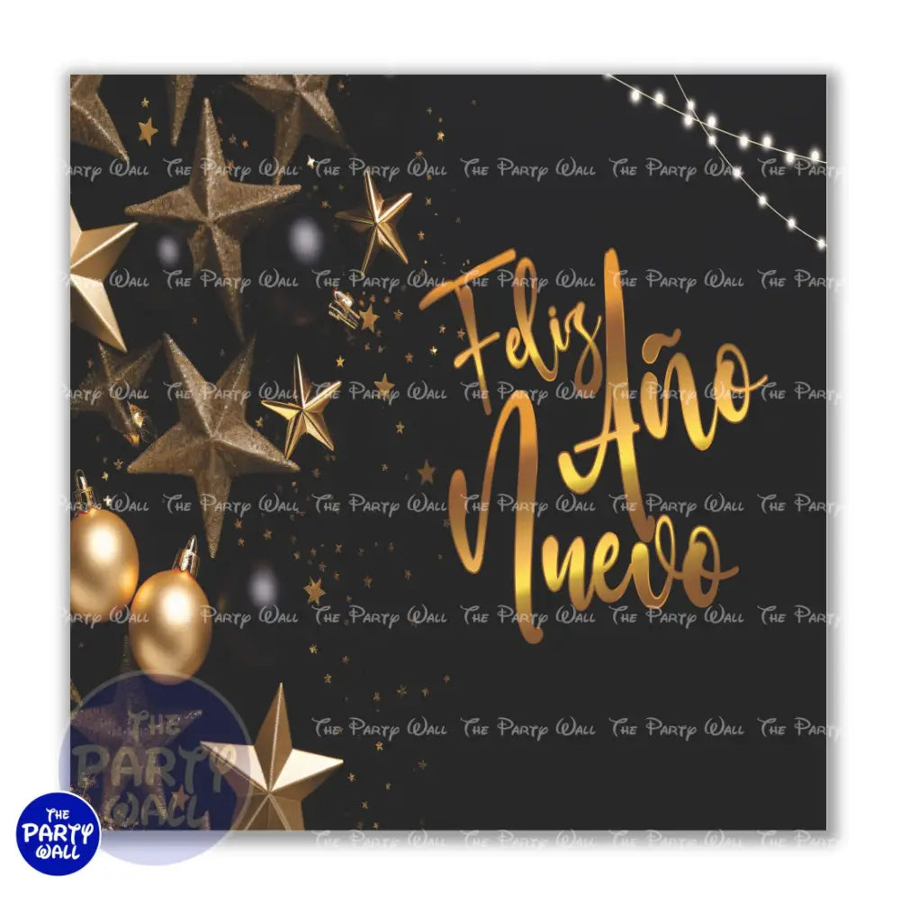 Año Nuevo - Funda para mampara cuadrada o rectangular Cuadrado o Rectangular