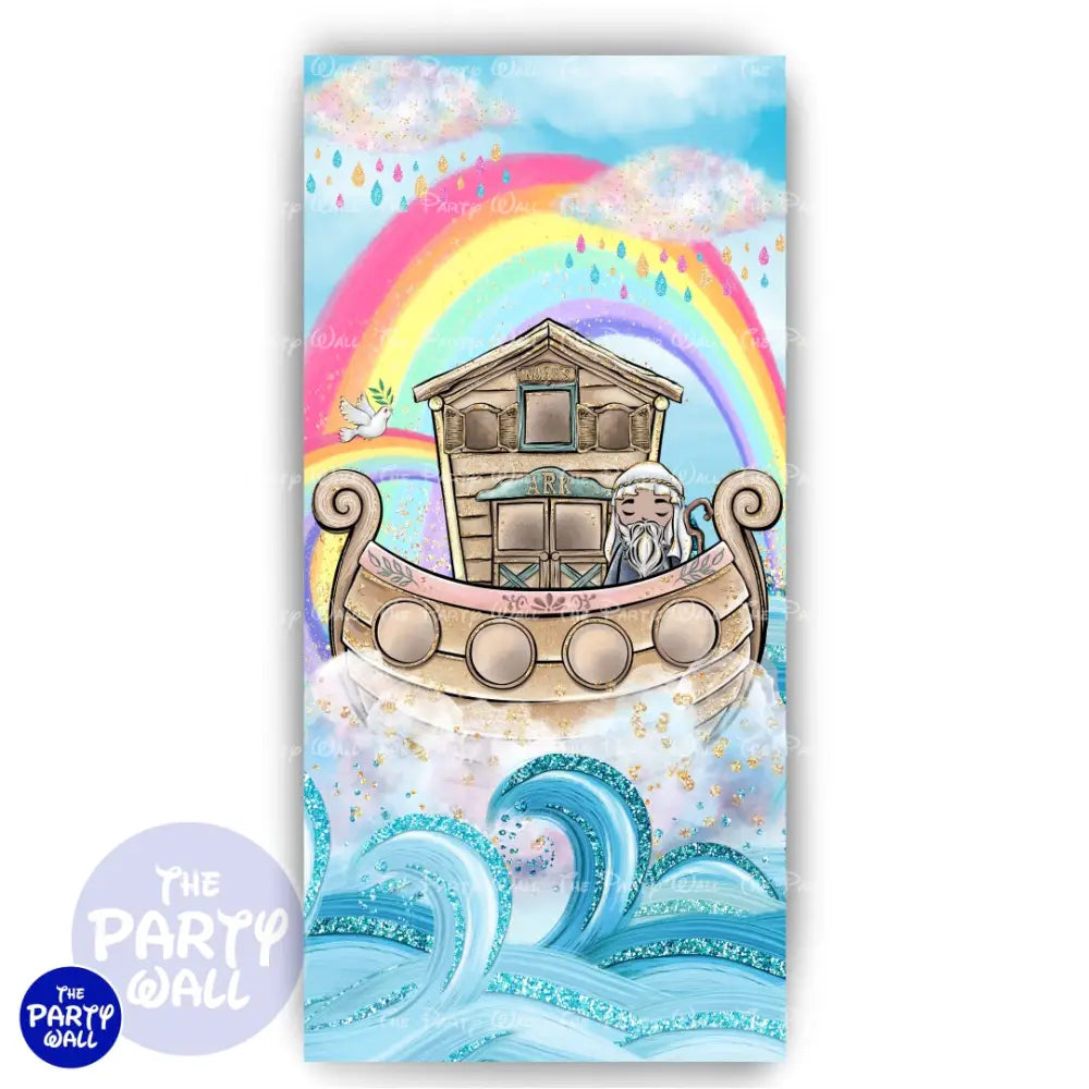 Arca de Noé - Funda para mampara de punta redonda o rectangular Mampara de punta redonda