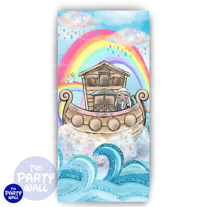 Arca de Noé - Funda para mampara de punta redonda o rectangular Mampara de punta redonda