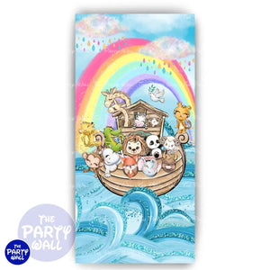 Arca de Noé - Funda para mampara de punta redonda o rectangular Mampara de punta redonda