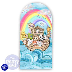 Arca de Noé Funda para mampara de punta redonda o rectangular Mampara de punta redonda