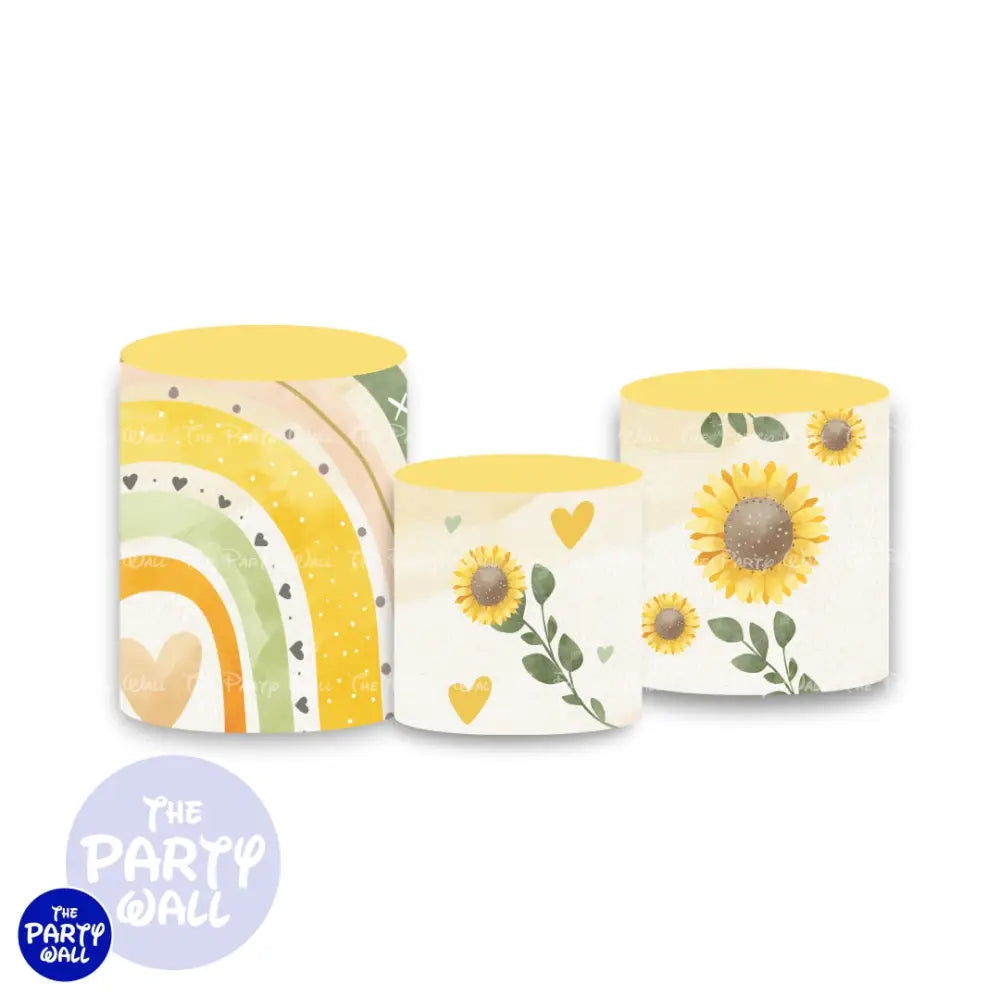 Arcoíris Boho - Fundas para cilindros Cilindros