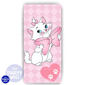 Aristogatos - Funda para mampara de punta redonda o rectangular Mampara de punta redonda