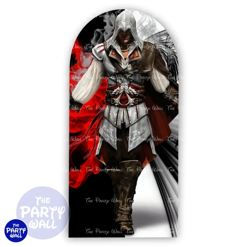 Assassin’s Creed - Funda para mampara de punta redonda o rectangular Mampara de punta redonda