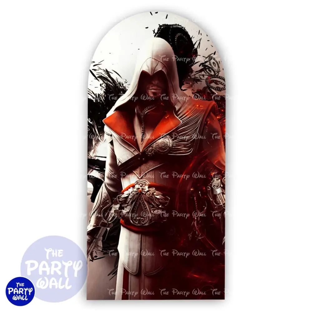 Assassin’s Creed - Funda para mampara de punta redonda o rectangular Mampara de punta redonda
