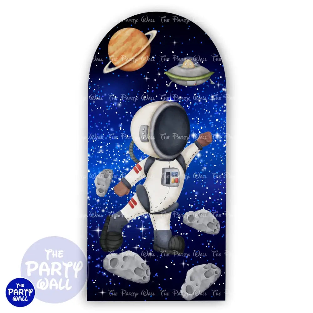 Astronauta - Funda para mampara de punta redonda o rectangular Mampara de punta redonda