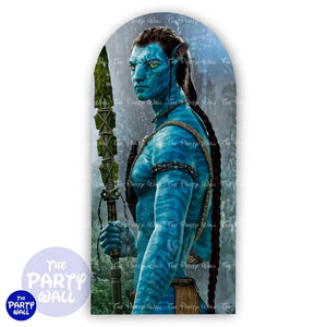 Avatar - Funda para mampara de punta redonda o rectangular Mampara de punta redonda