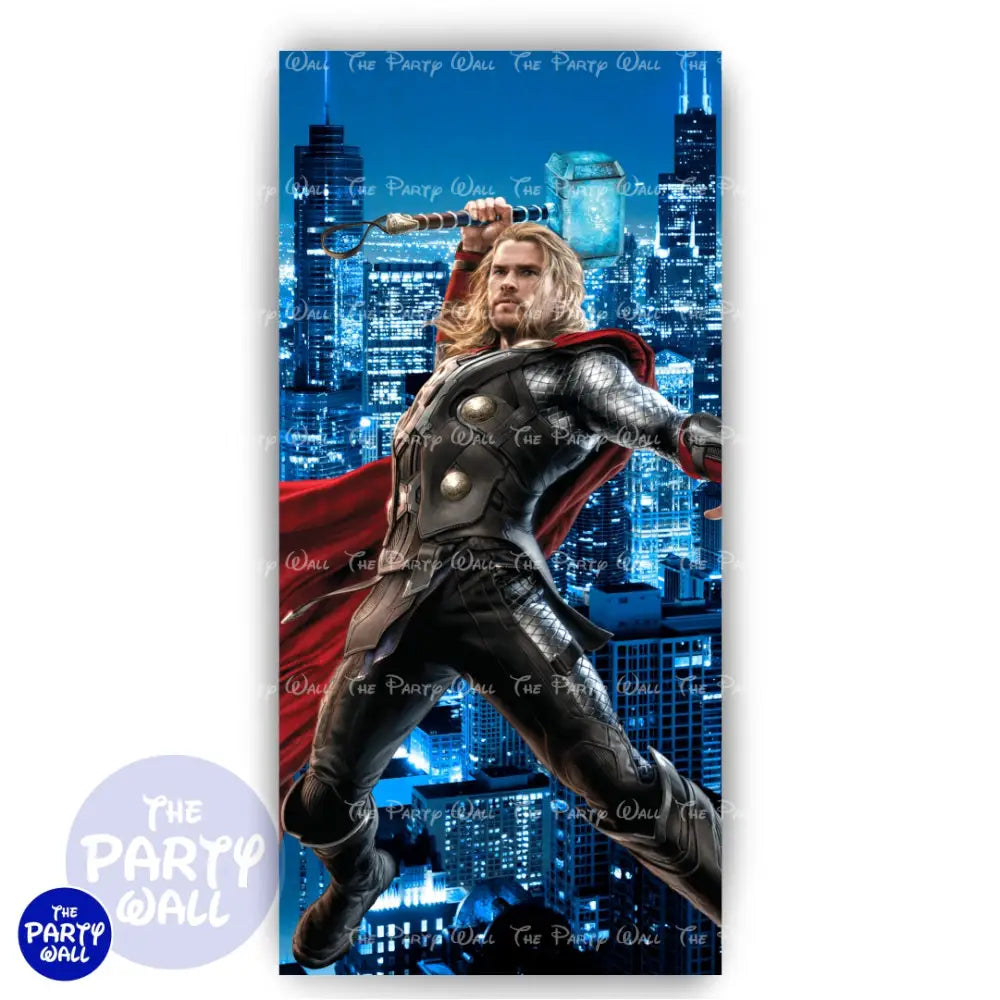 Avengers - Funda para mampara de punta redonda o rectangular Mampara de punta redonda