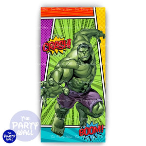 Avengers - Funda para mampara de punta redonda o rectangular Mampara de punta redonda